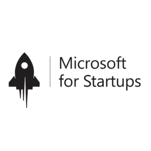 Microsoft for Startups partner program logo
